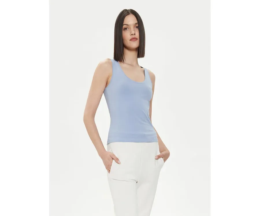 obrazek 1 4F Top 4FWSS24TSLEF041 Błękitny Slim Fit