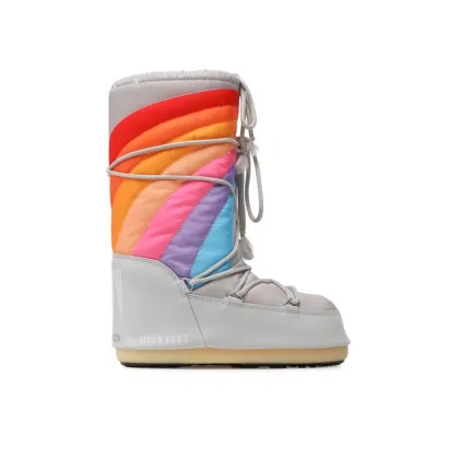 Zdjęcie Moon Boot Śniegowce Icon Rainbow 14027700002 Szary