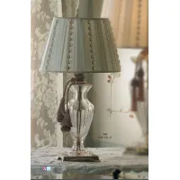 Picture A unique transparent crystal table lamp with a Swarovski Spectra shade – Il Paralume Marina