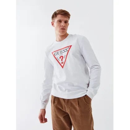 Zdjęcie Guess Bluza Audley M2YQ37 K6ZS1 Biały Slim Fit