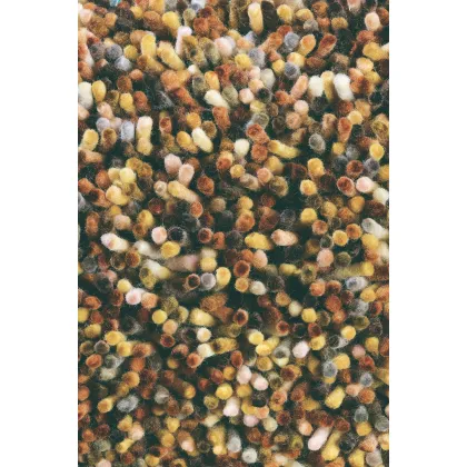 Picture Stylish brown shaggy carpet - ROCKS 70506