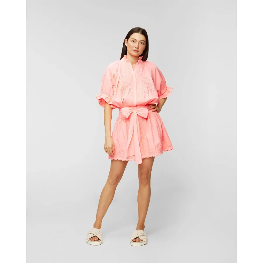 obrazek 1 Sukienka Juliet Dunn Neon Poplin Blouson Dress