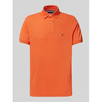 Zdjęcie Tommy Hilfiger Polo 1985 MW0MW17770 Pomarańczowy Regular Fit