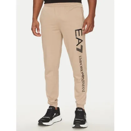 Zdjęcie EA7 Emporio Armani Spodnie dresowe 7M000571 AF13512 M1013 Beżowy Regular Fit