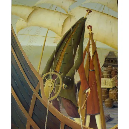 Zdjęcie Obraz pt. Pod żaglami historii - autor Leszek Sokół