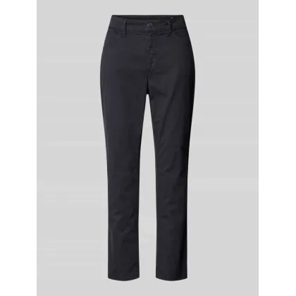 Zdjęcie Jeansy o kroju slim fit w jednolitym kolorze model ‘MELANIE’