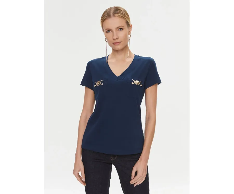 obrazek 1 Marciano Guess T-Shirt 4RGP25 6229A Granatowy Regular Fit