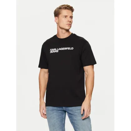 Zdjęcie Karl Lagerfeld Jeans T-Shirt A1M17002 Czarny Regular Fit
