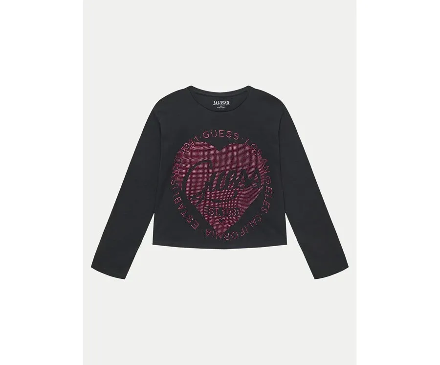 obrazek 1 Guess T-Shirt J4YI18 K6YW4 Czarny Boxy Fit