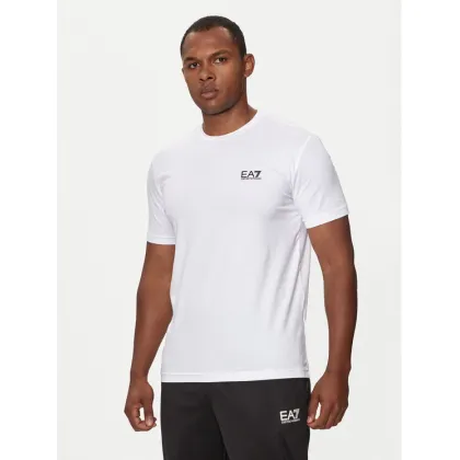 Zdjęcie EA7 Emporio Armani T-Shirt 8NPT26 PJVQZ 1100 Biały Regular Fit