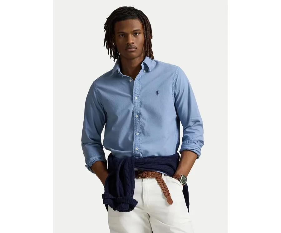 obrazek 1 Polo Ralph Lauren Koszula 710804257059 Błękitny Slim Fit