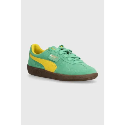 Zdjęcie Puma sneakersy zamszowe Palermo Cobalt Glaze kolor zielony 396463