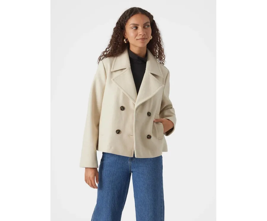obrazek 1 Vero Moda Kurtka przejściowa Vincemia 10300488 Beżowy Regular Fit