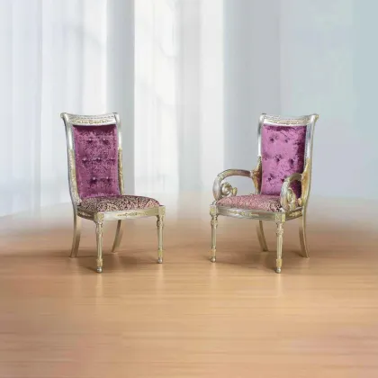 Zdjęcie Oryginalne krzesło w stylu antycznym do salonu - Morello Gianpaolo