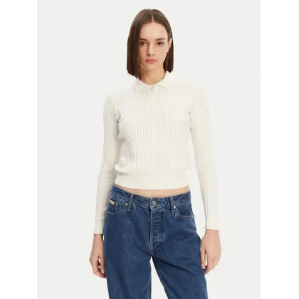 Zdjęcie Lacoste Sweter AF9264 Écru Regular Fit