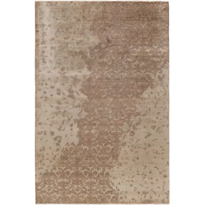 Picture Wonderful brown exclusive 3D carpet - DAMASK 7088