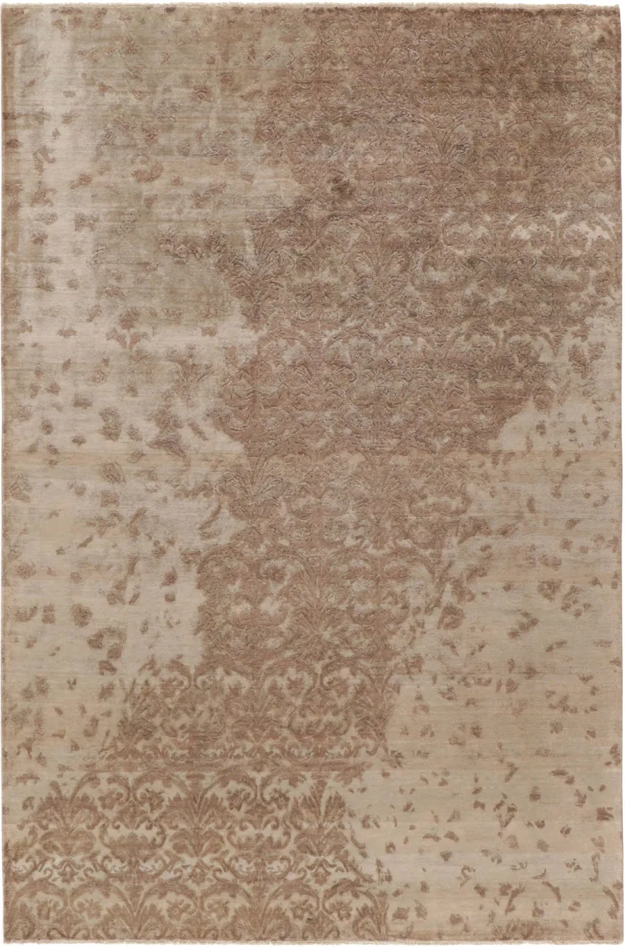 picture 1 Wonderful brown exclusive 3D carpet - DAMASK 7088