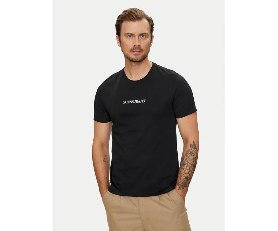obrazek 1 Guess Jeans T-Shirt M4YI52 K8HM0 Czarny Regular Fit