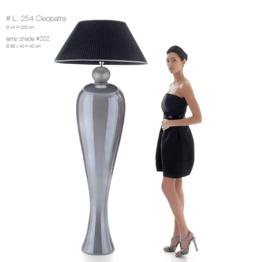 obrazek 2 Ceramiczna duża lampa 85cm, 200cm