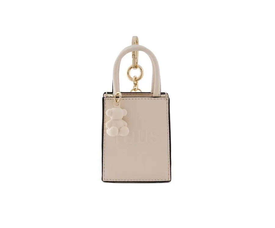 obrazek 1 TOUS Brelok Mini Bolso Pop 2002203601 Beżowy