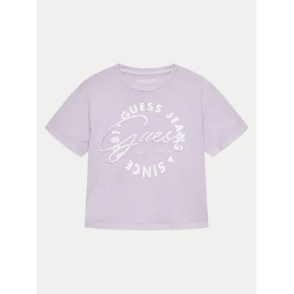 Zdjęcie Guess T-Shirt J4GI30 K8HM4 Fioletowy Boxy Fit