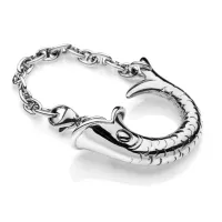 Zdjęcie Brelok na klucze „Ryba” ze srebra – Pampaloni