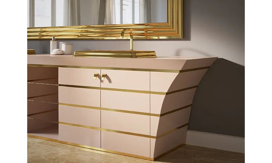 picture 2 A sophisticated complex of Italian bathroom furniture - Brummel