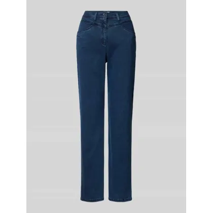 Zdjęcie Jeansy o kroju super slim fit z wpuszczanymi kieszeniami model ‘Laura Deco’