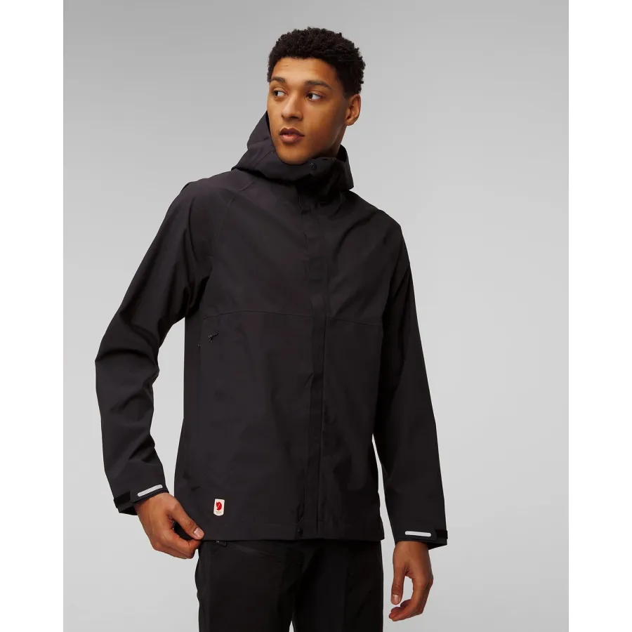 obrazek 1 Pomarańczowa Kurtka Hardshellowa Męska Fjallraven Hc Hydratic Trail Jacket M