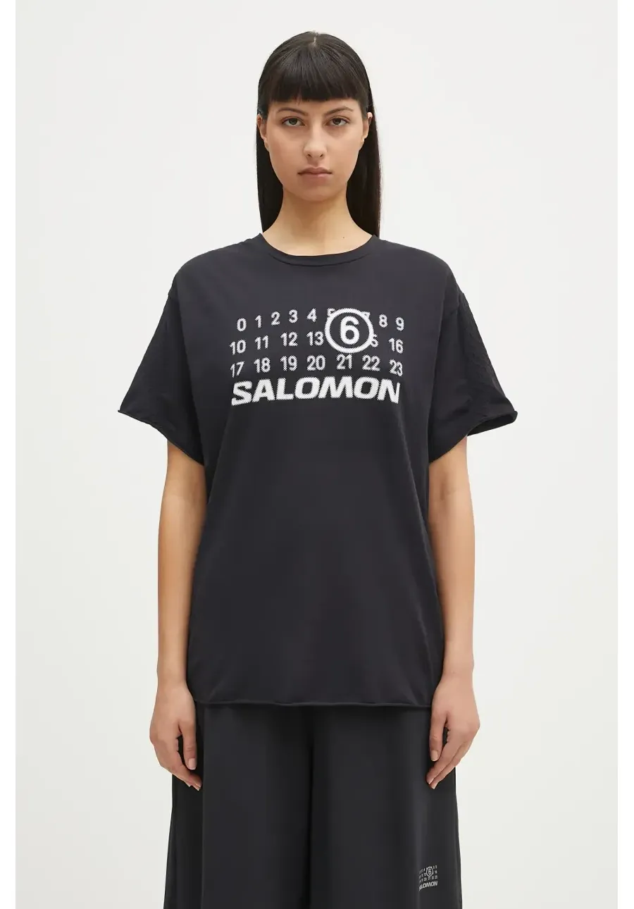 obrazek 1 MM6 Maison Margiela t-shirt damski kolor czarny S52GC0345.M20101