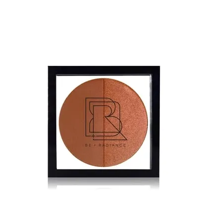 Zdjęcie BE + RADIANCE Set + Glow Probiotic Powder + Highlighter Paleta rozświetlaczy 10 g N°70