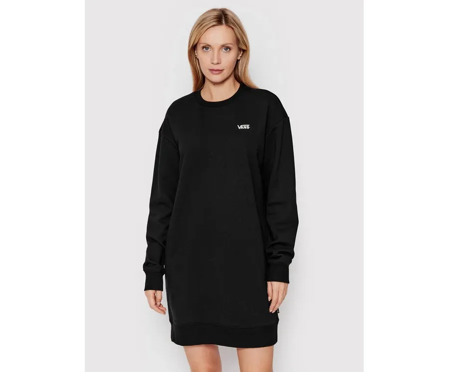 obrazek 1 Vans Sukienka dzianinowa Flying V Bff VN0A5LNV Czarny Relaxed Fit