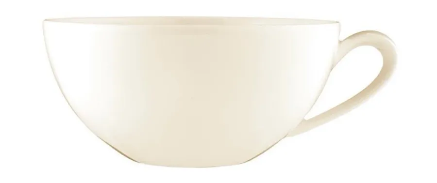 obrazek 2 Kremowa filiżanka do herbaty wykonana z porcelany w stylu klasycznym – Tettau