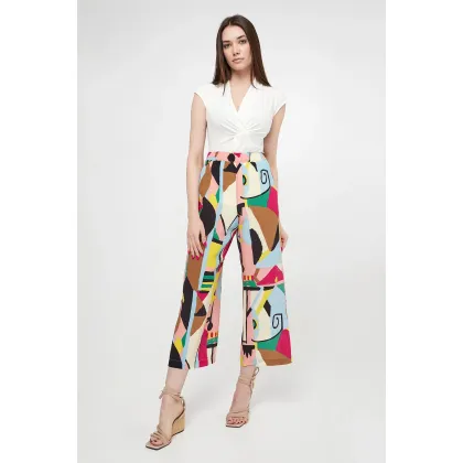 Zdjęcie Spodnie damskie jedwabne Gradara WEEKEND MAX MARA Weekend Max Mara