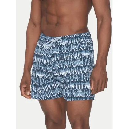 Zdjęcie Emporio Armani Underwear Szorty kąpielowe EM000583 AF12338 FB058 Kolorowy Regular Fit