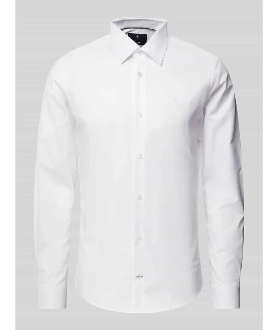 obrazek 1 Koszula biznesowa o kroju slim fit z kołnierzykiem typu kent model ‘Pierce’