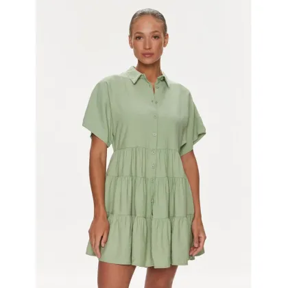 Zdjęcie Silvian Heach Sukienka koszulowa GPP23328VE Zielony Regular Fit