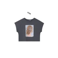 Zdjęcie Mayoral T-Shirt 6021 Szary Relaxed Fit