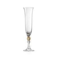Picture Stylish champagne glass, Murano glass
