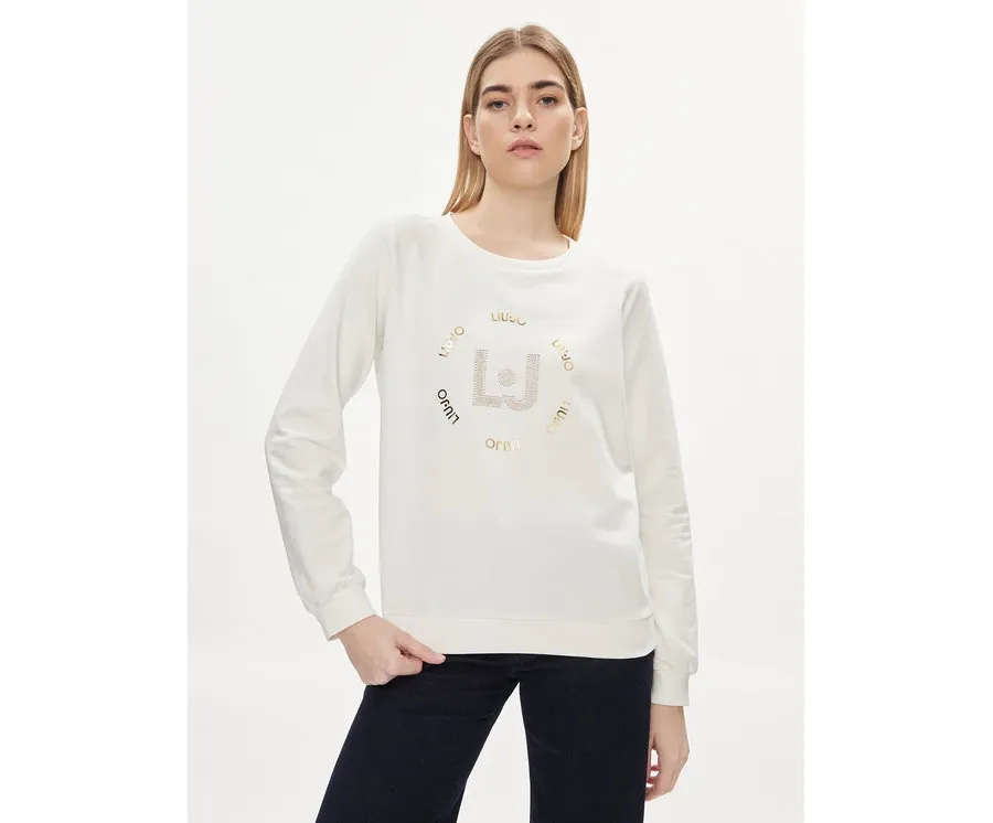 obrazek 1 Liu Jo Bluza TA4225 FS090 Écru Regular Fit