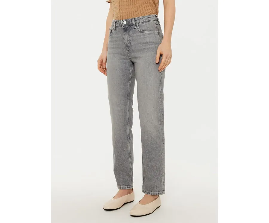 obrazek 1 Tommy Hilfiger Jeansy Classic WW0WW43704 Szary Straight Fit