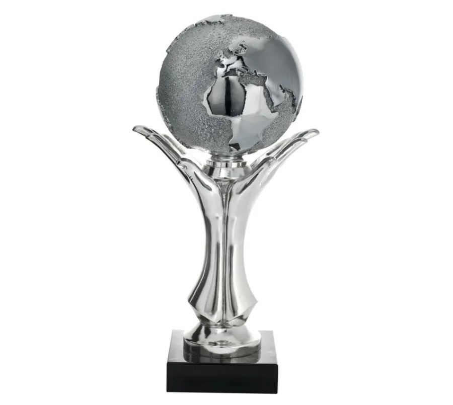 obrazek 1 Eleganckie srebrne trofeum na zawody