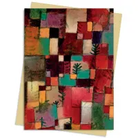 Zdjęcie Pakiet kartek na życzenia (Paul Klee: Rytmy czerwono-zielone i fioletowo-żółte) - Flame Tree Publishing