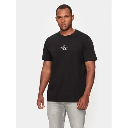 Zdjęcie Calvin Klein Jeans T-Shirt Monologo J30J325649 Czarny Regular Fit