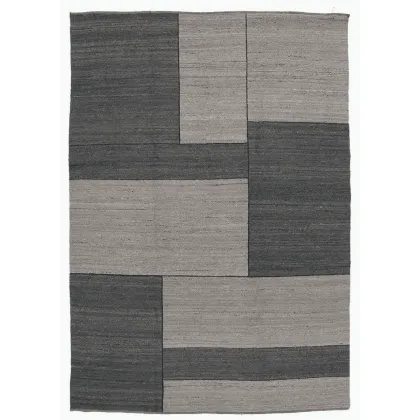 Zdjęcie Elegancki wełniany dywan w kolorze szarym - Sartori Rugs