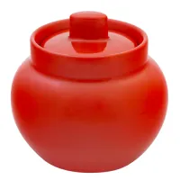 Picture Red porcelain sugar bowl from the colorful Colors - Vista Alegre collection
