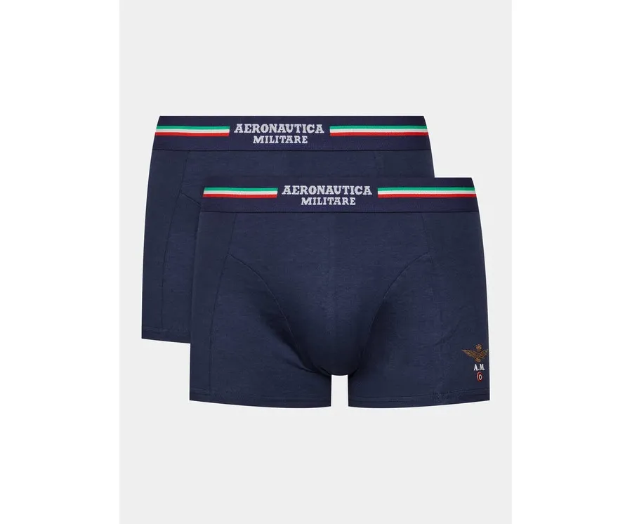 obrazek 1 Aeronautica Militare Komplet 2 par bokserek AM1UBX001 Granatowy
