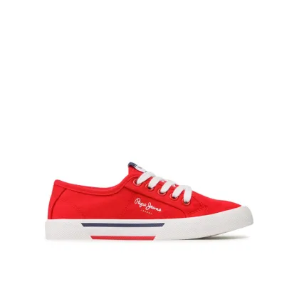 Zdjęcie Pepe Jeans Tenisówki Brady Boy Basic PBS30527 Czerwony