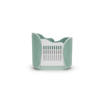 Zdjęcie Luksusowe łóżeczko z zielonego aksamitu