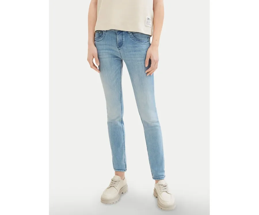 obrazek 1 Tom Tailor Jeansy 1041013 Niebieski Tapered Fit